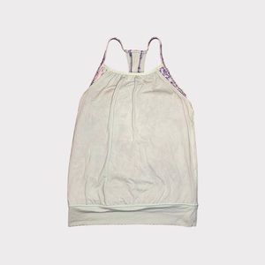 Ivivva By Lululemon Mint Double Dutch Tank Top